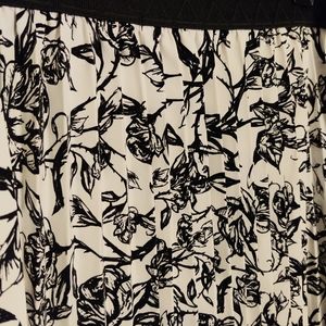 Lularoe Jill skirt black and white 3xl